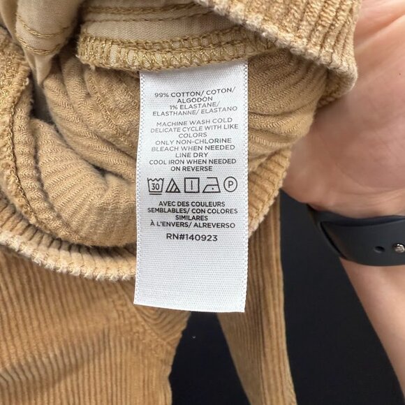 LOFT Straight Leg Corduroy Pants - Picture 5 of 5